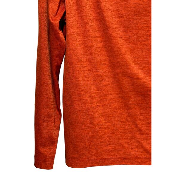 SB Tech Activewear Men's Long Sleeve Orange Shirt Cool Play Training Xlarge - Picture 6 of 6